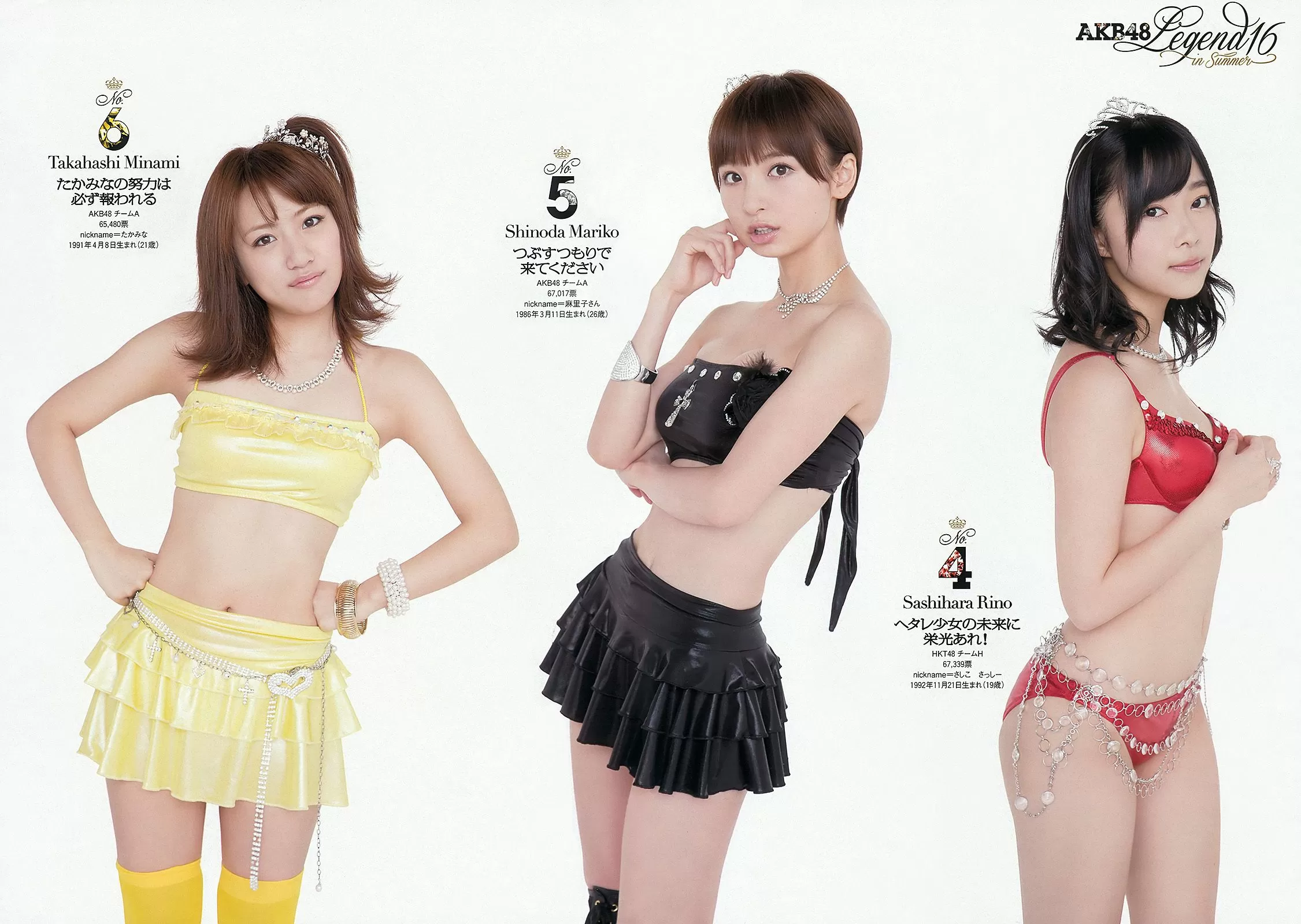 AKB48 篠崎爱 田代さやか 宫﨑宣子 [Weekly Playboy] 2012年-35 写真杂志 Vol.788219-4