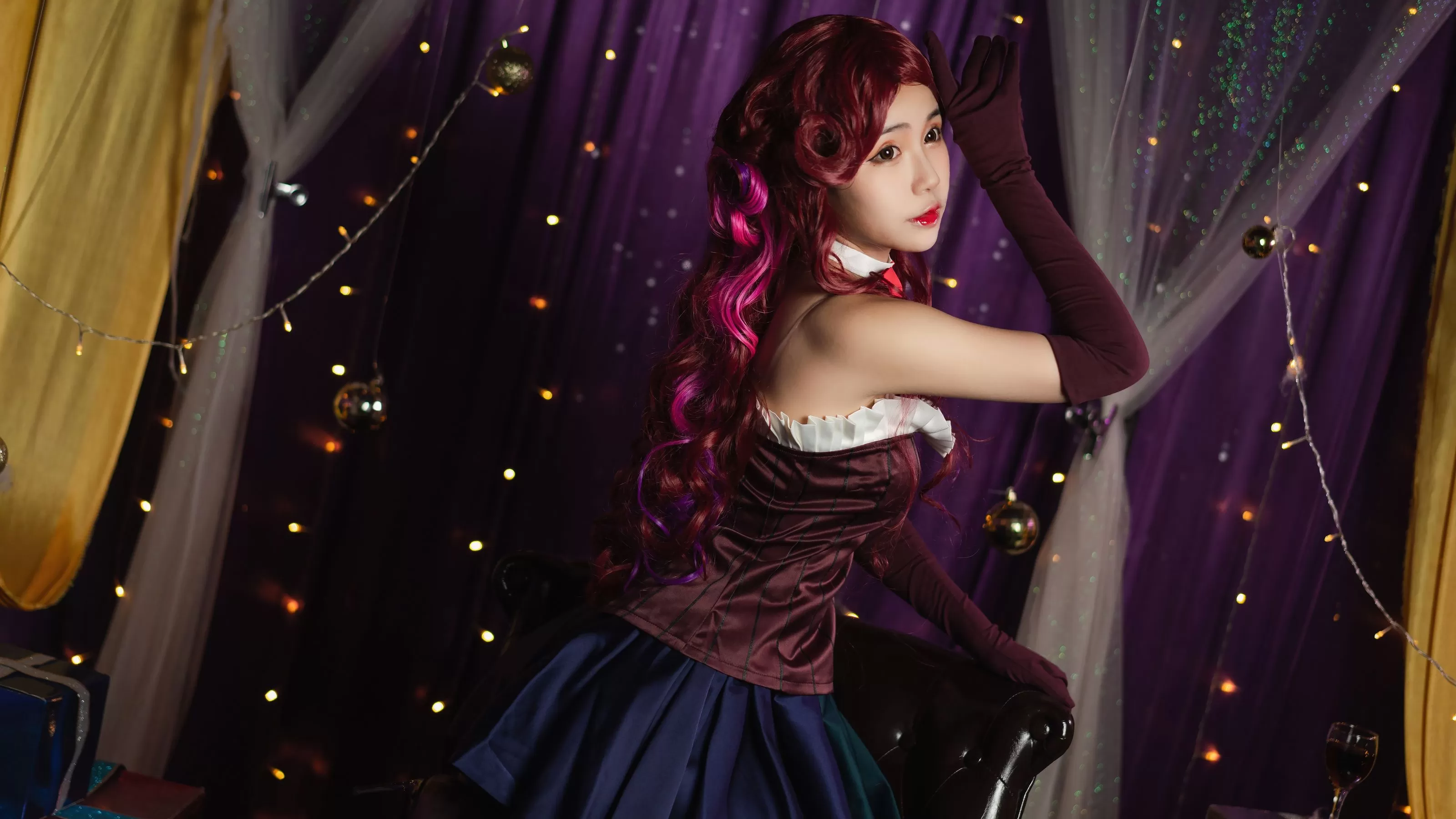 [COS福利] The Vagrant Cosplay Album - Joean-夜夜《舞女》 Vol.621203-5