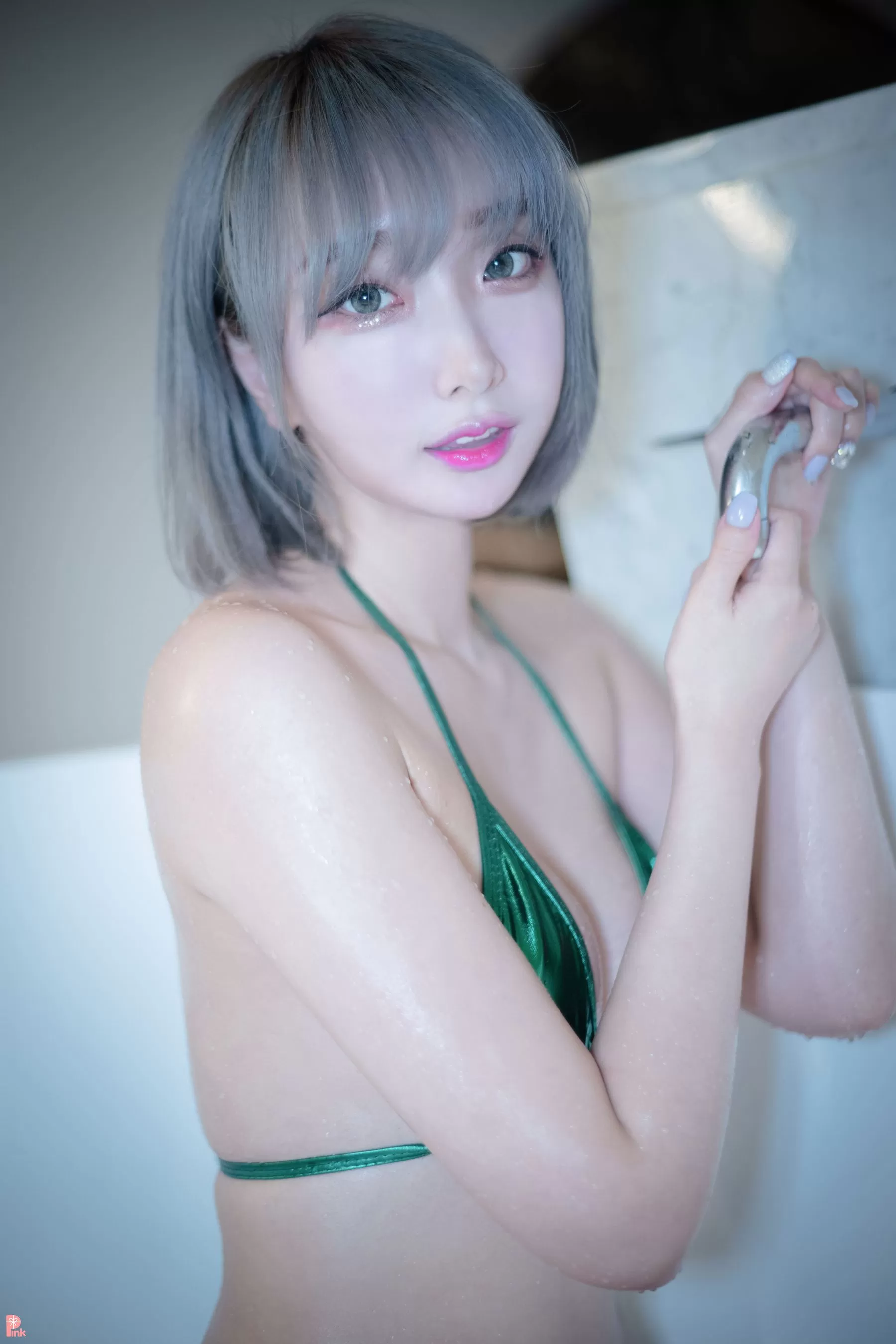 [PINK RIBBON] Dayeon - E-bIKINI Green Vol.097615-3