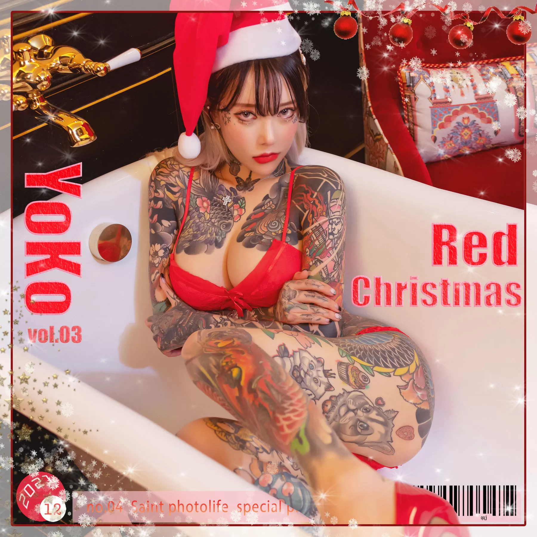 [saintphotolife] Yoko – Xmas Vol.012221 76P-2B4P写真馆