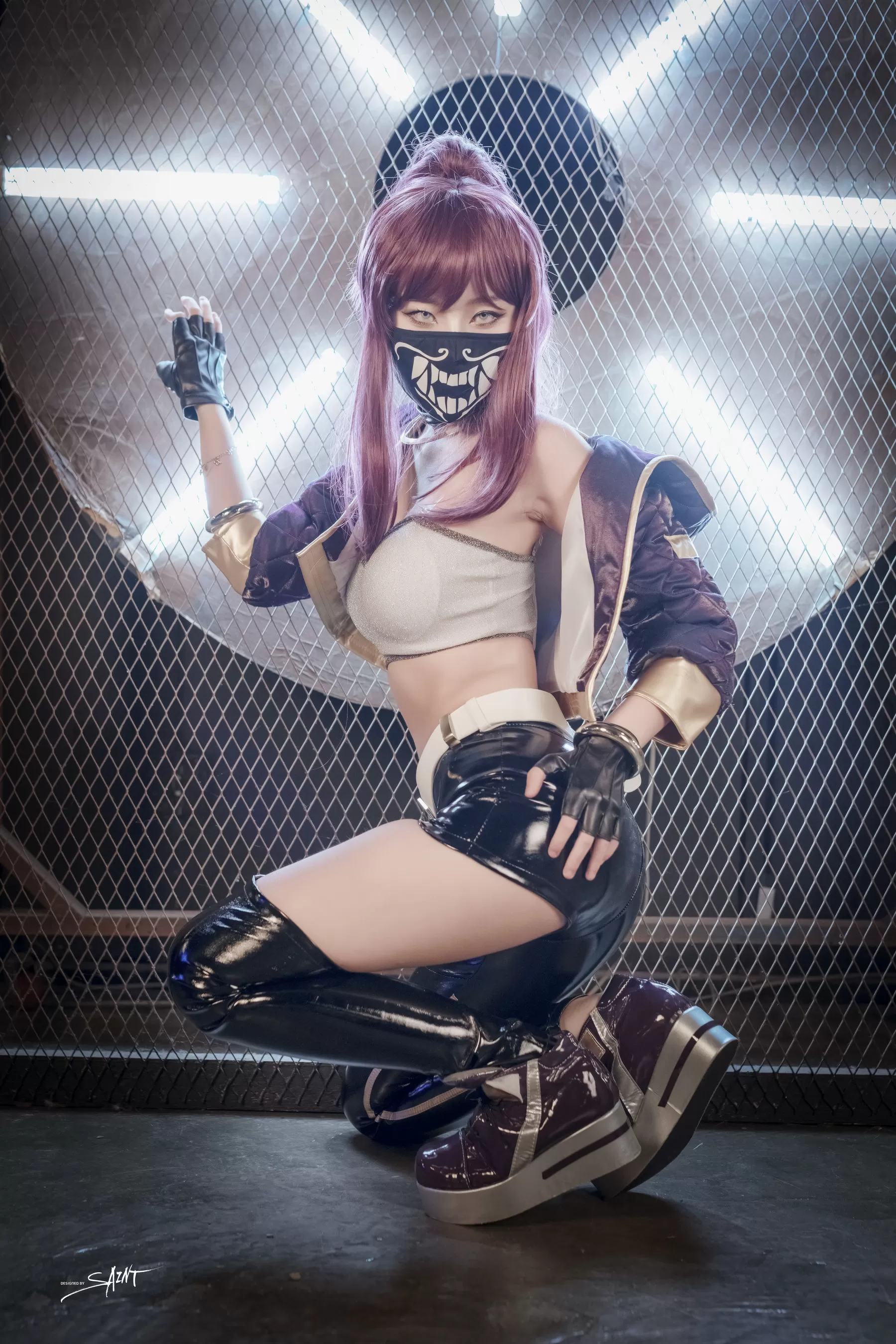 [saintphotolife] Yuna - Yuna's Cos KDA Akali & Nier Automata Vol.932088-3