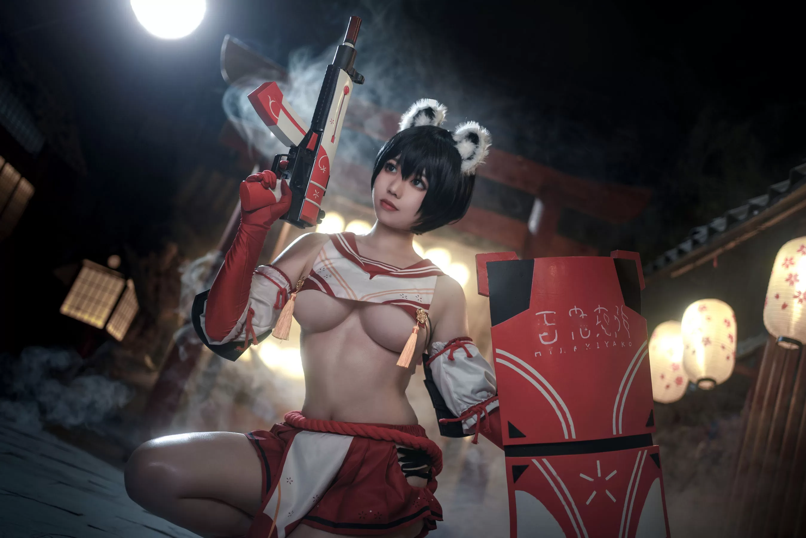 [网红COSER] 啊日日_Ganlory - 椿 Vol.930814-2