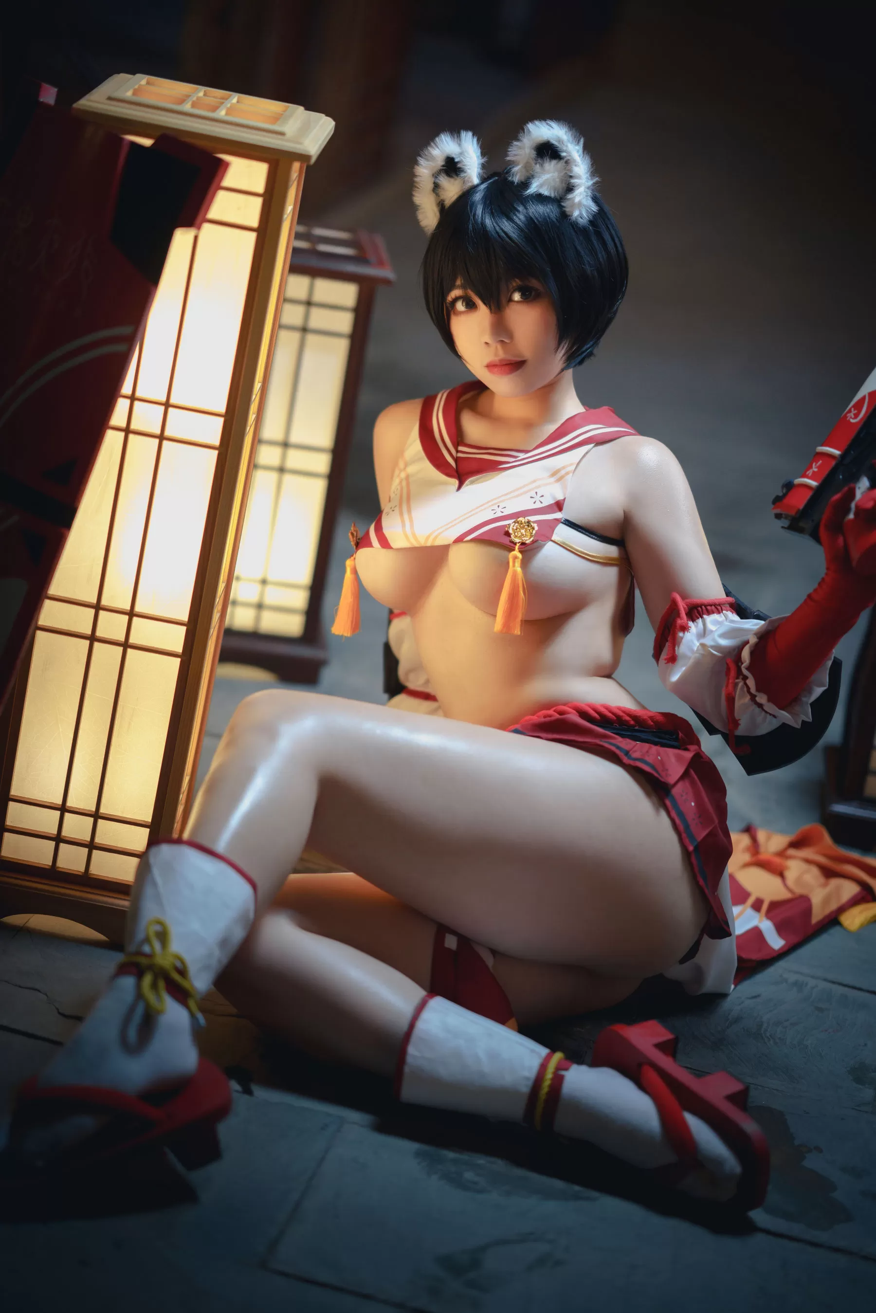 [网红COSER] 啊日日_Ganlory - 椿 Vol.930814-4