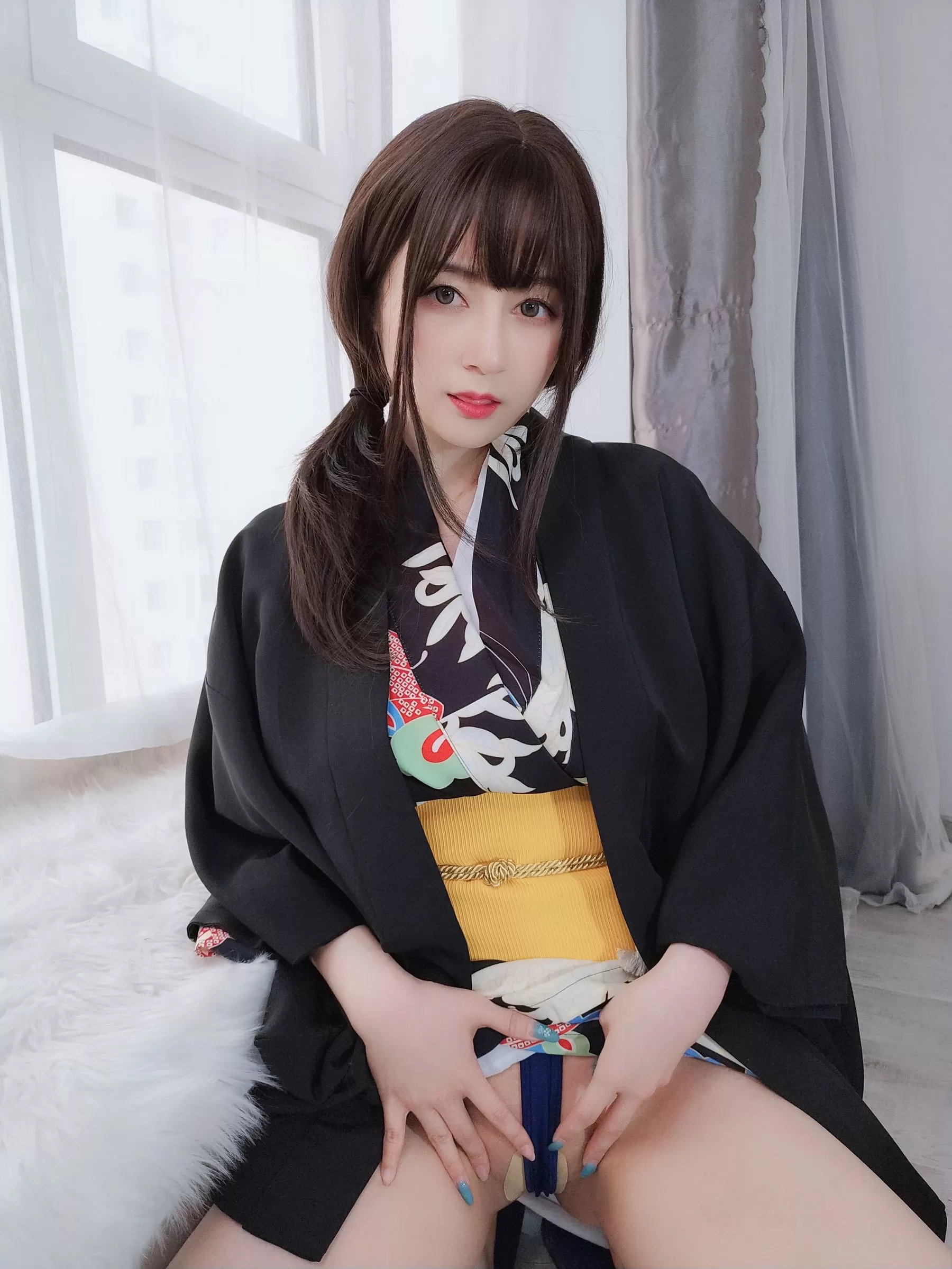 [网红COSER写真] Coser小姐姐白银 - 和服下的秘密 Vol.229392-2