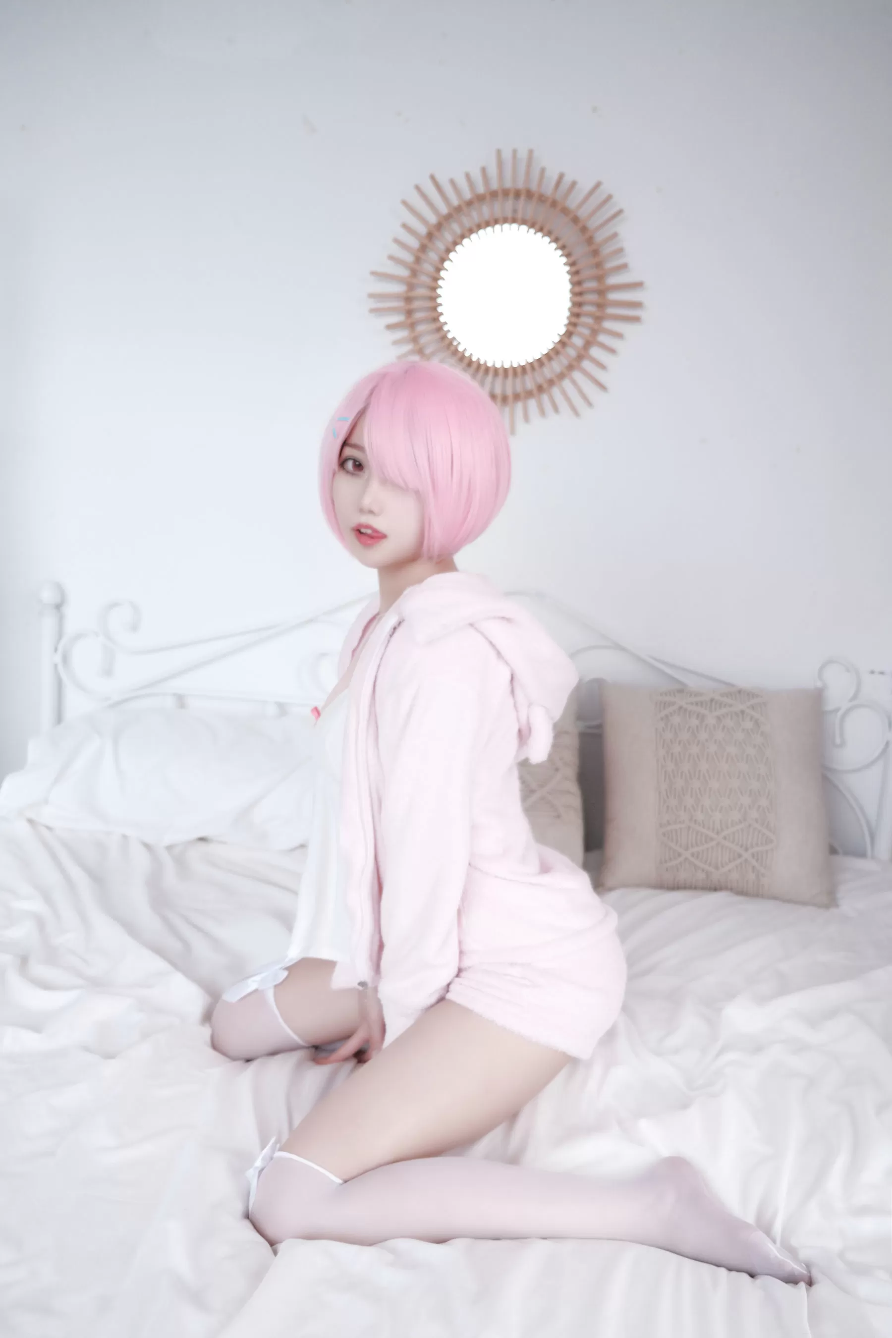 [网红COSER写真] eloise软软 - 纯欲拉姆 Vol.344454-2