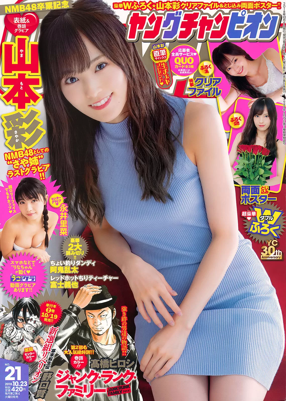 [Young Champion] 2018年 山本彩 永井里菜 Vol.536067 18P-2B4P写真馆