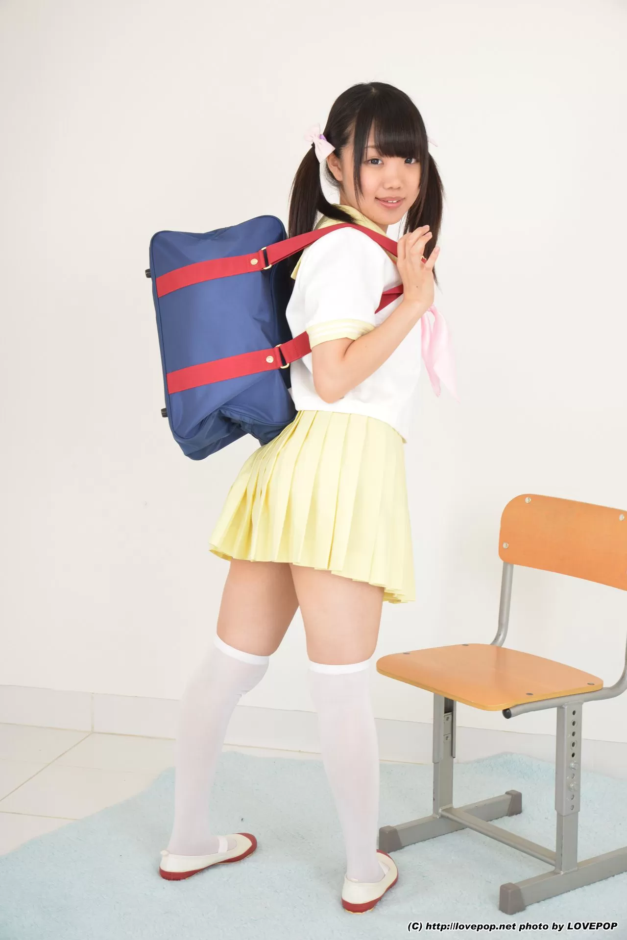 Himawari Natsuno 夏乃ひまわり 学生制服 Set6 [LovePop] Vol.530844-2