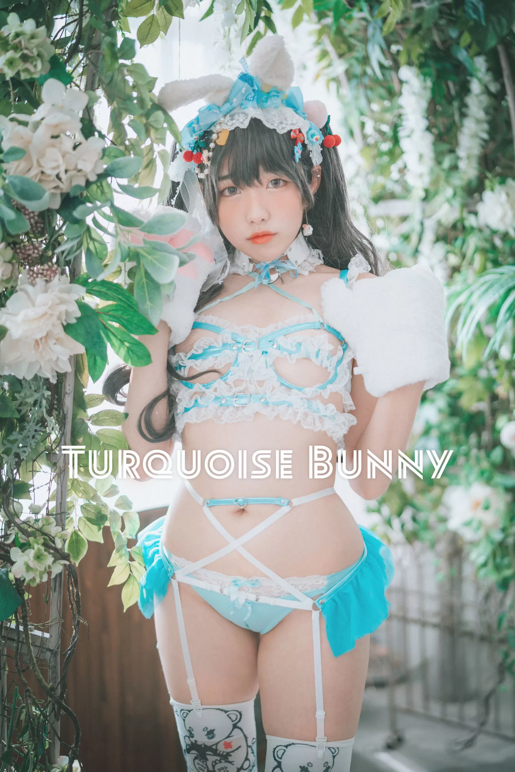 [DJAWA] Sonson – Turquoise Bunny 写真套图 Vol.832187 54P-2B4P写真馆