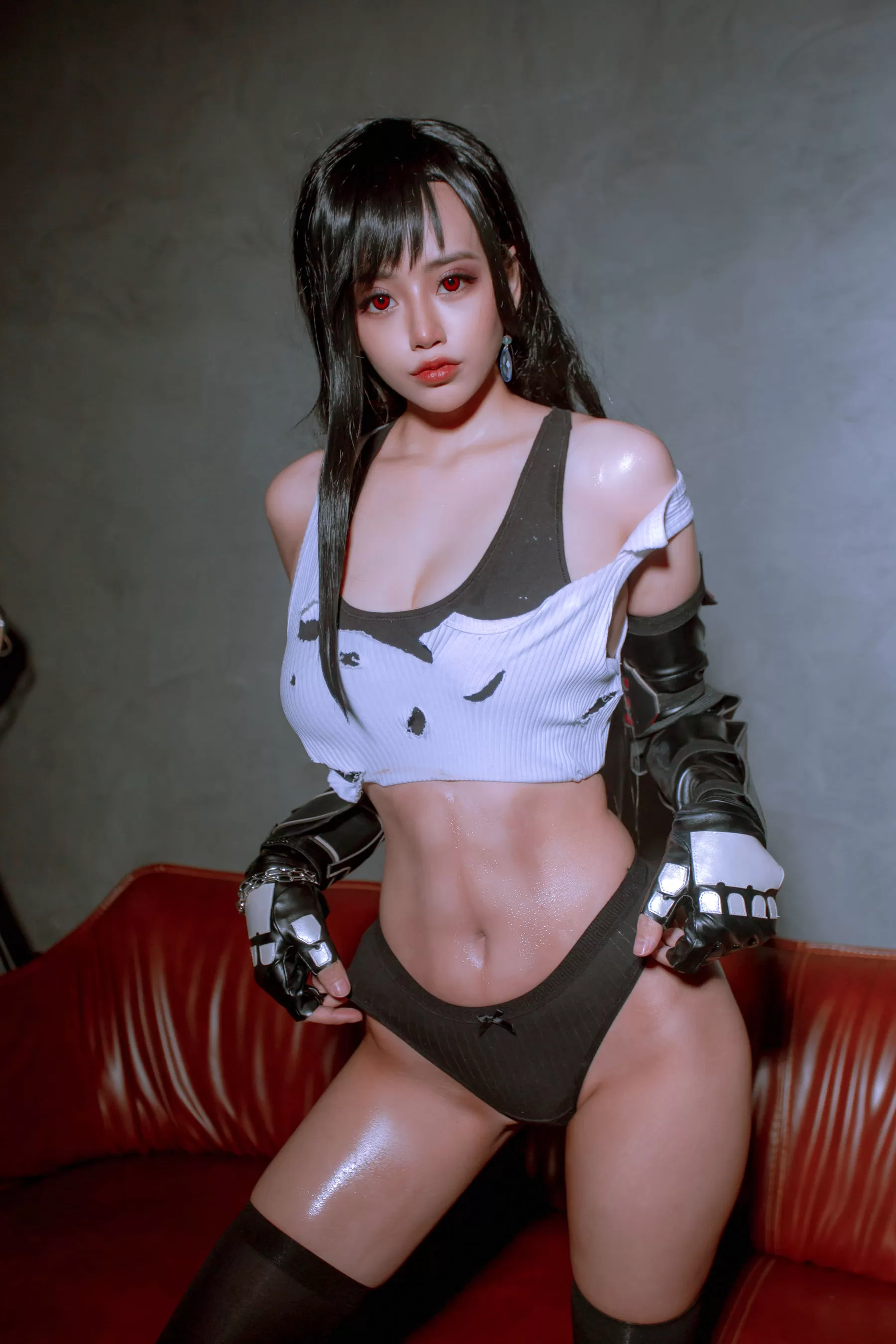 [福利COS] 日本性感萝莉Byoru - Tifa Lockhart Vol.664292-2