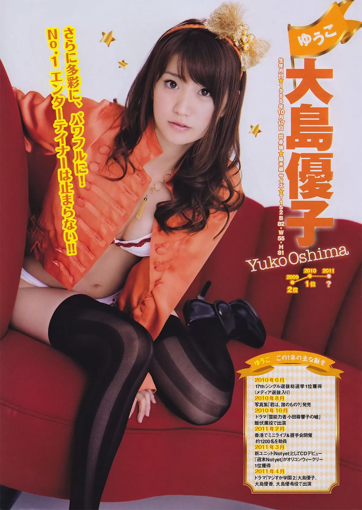 [Young Magazine] 2011年 AKB48 吉木りさ 松井絵里奈 Vol.100030-4